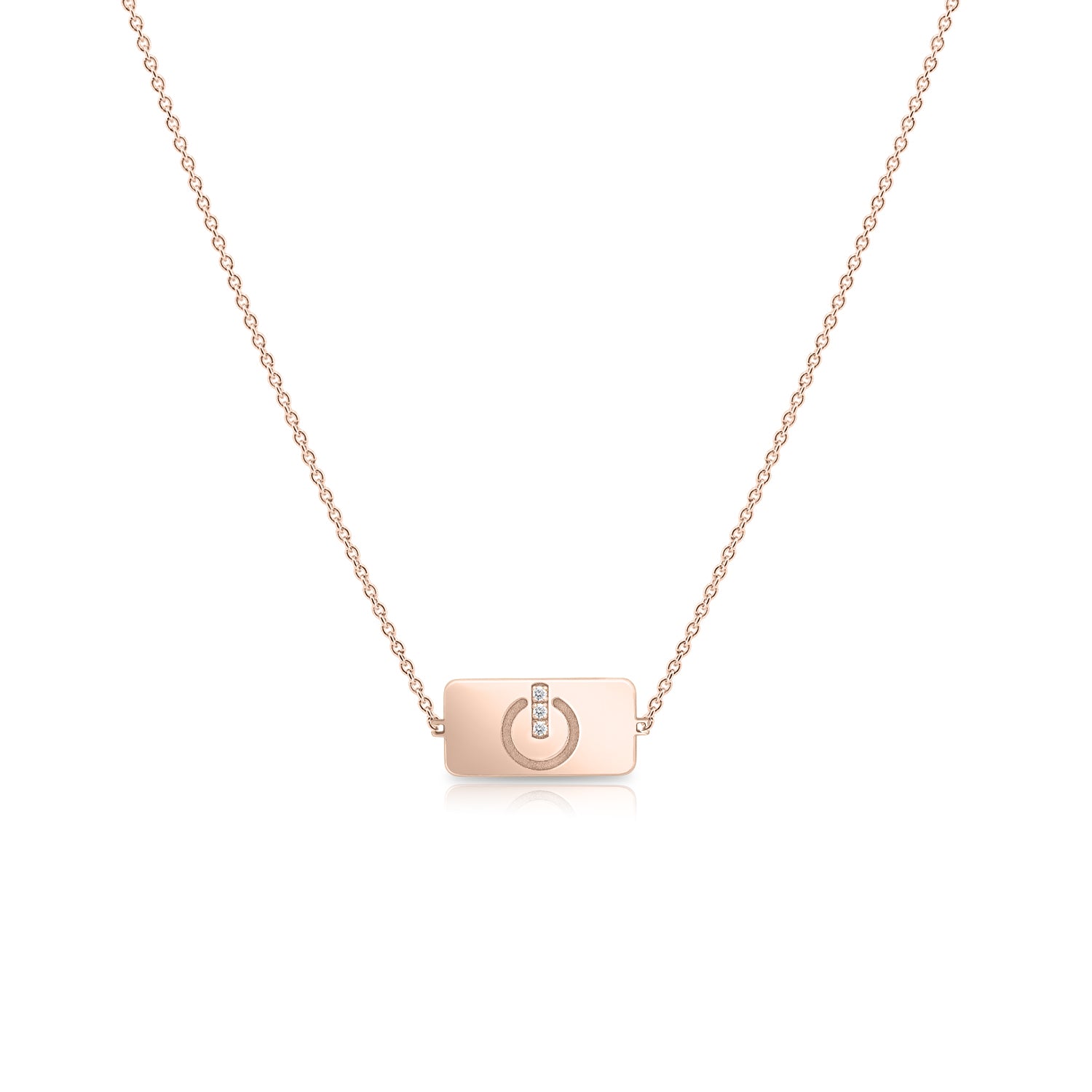 Power ON W Necklace