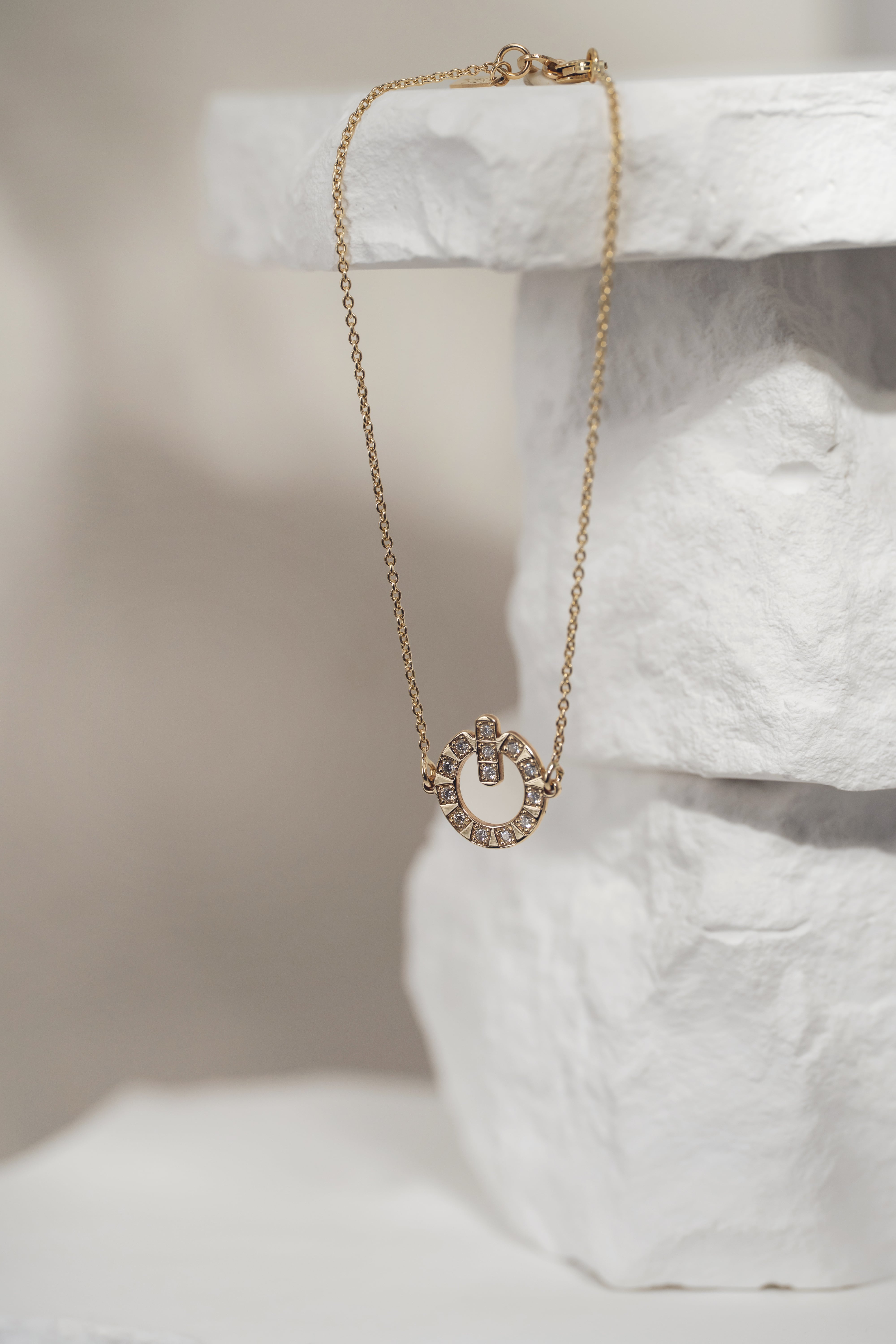 The Symbol Gold Chain Bracelet