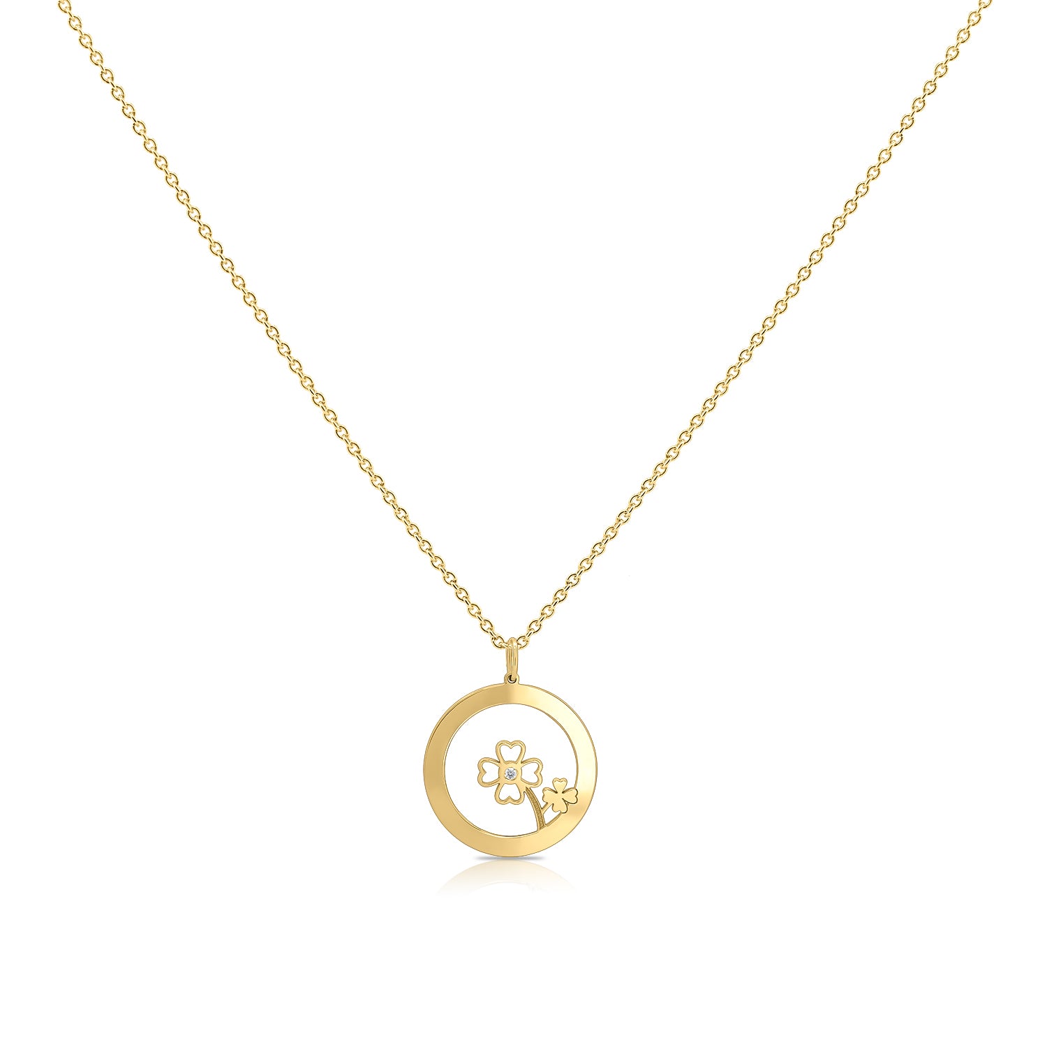 Twin Fortune Necklace