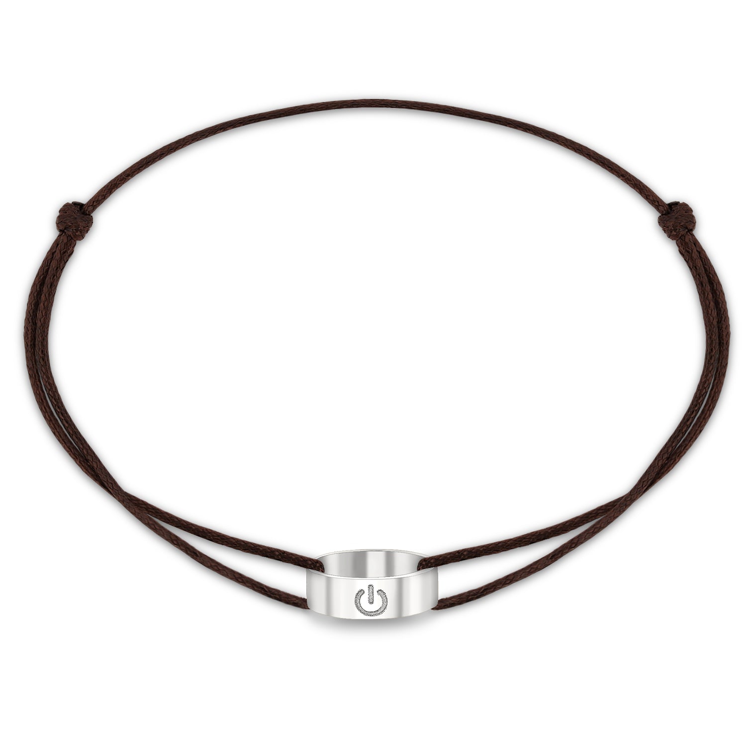 Power ON Men One Cord Bracellet